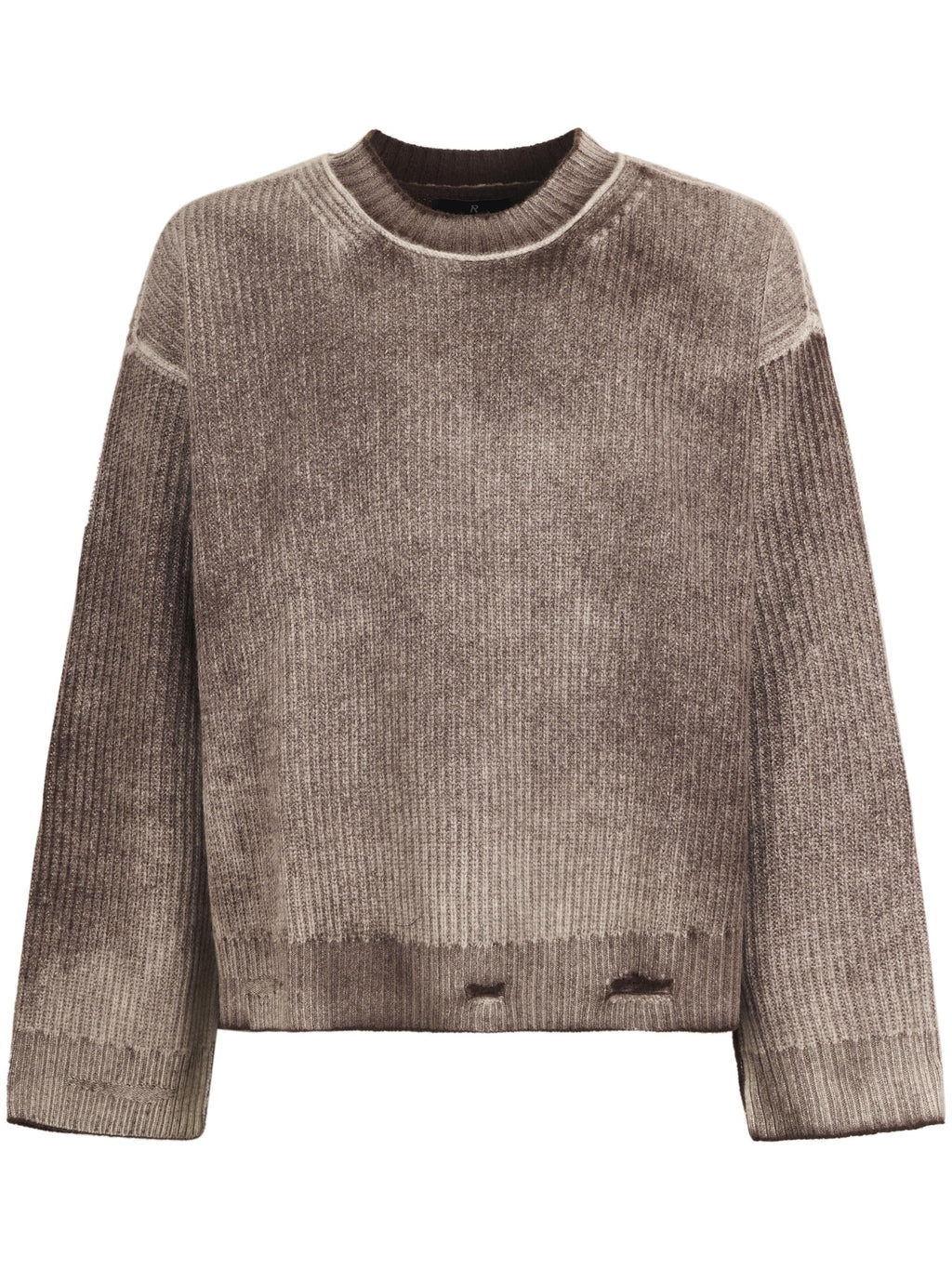 REVERSIBLE FADE OUT KNIT