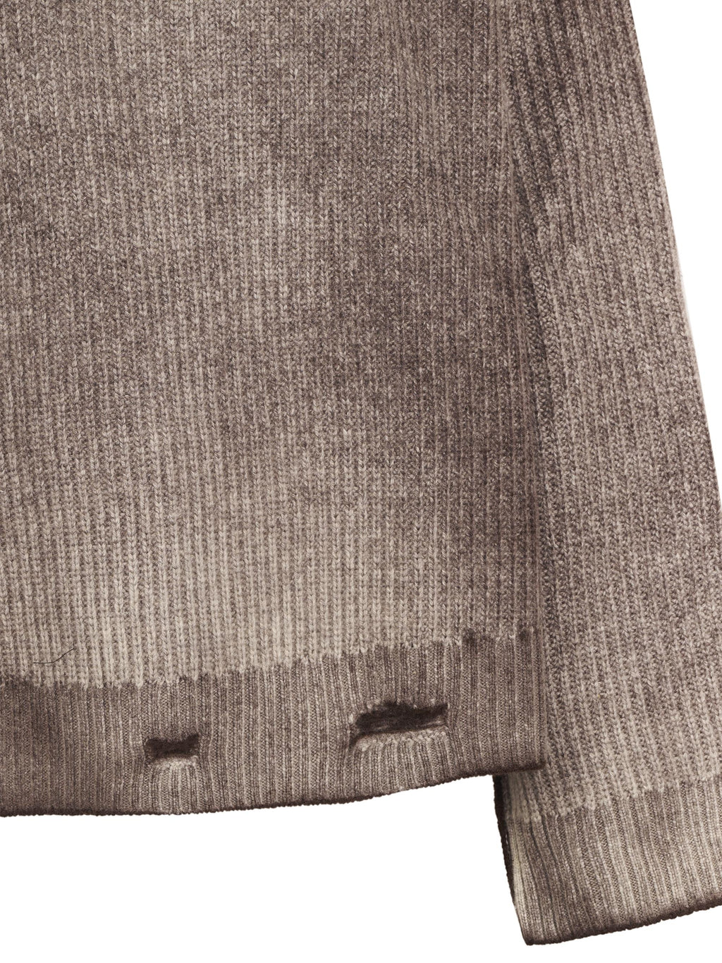 REVERSIBLE FADE OUT KNIT