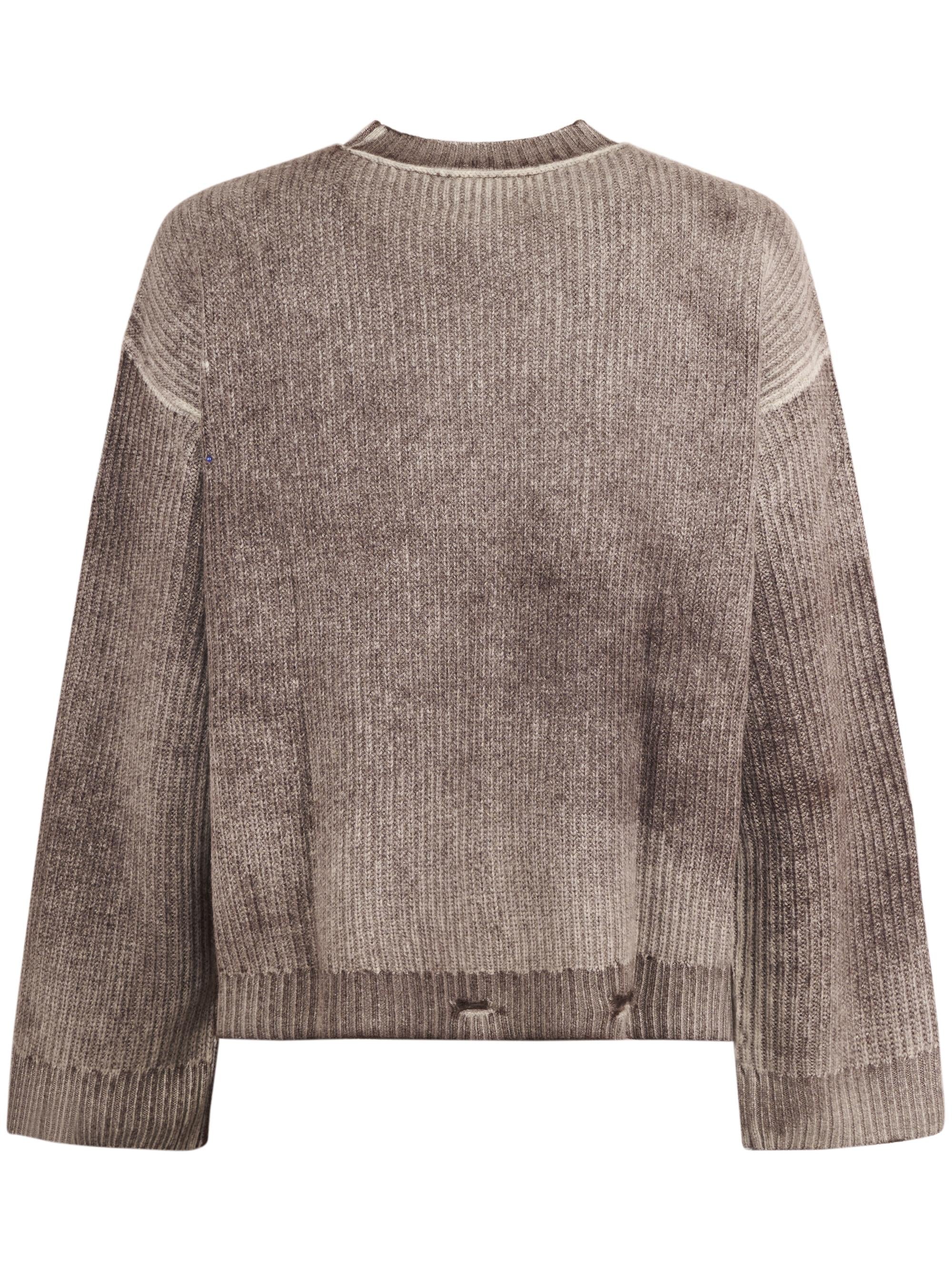 REVERSIBLE FADE OUT KNIT